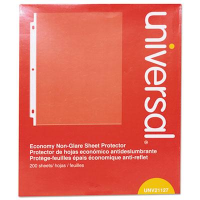 View larger image of Top-Load Poly Sheet Protectors, Nonglare, Economy, Letter, 200/Box
