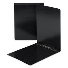Prong Fastener Premium Pressboard Report Cover, Two-Piece Prong Fastener, 2" Capacity, 8.5 X 11, Black/black