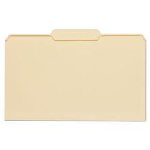 Top Tab File Folders, 1/3-Cut Tabs: Center Position, Legal Size, 0.75" Expansion, Manila, 100/Box