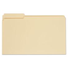 Top Tab File Folders, 1/3-Cut Tabs: Left Position, Legal Size, 0.75" Expansion, Manila, 100/Box