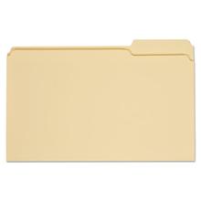 Top Tab File Folders, 1/3-Cut Tabs: Right Position, Legal Size, 0.75" Expansion, Manila, 100/Box