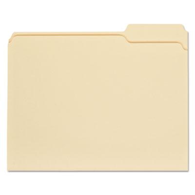 View larger image of Top Tab File Folders, 1/3-Cut Tabs: Right Position, Letter Size, 0.75" Expansion, Manila, 100/Box