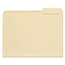 Top Tab File Folders, 1/3-Cut Tabs: Right Position, Letter Size, 0.75" Expansion, Manila, 100/Box