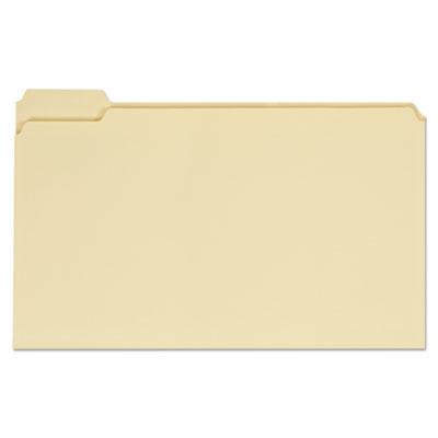 View larger image of Top Tab File Folders, 1/5-cut Tabs: Assorted, Legal Size, 0.75" Expansion, Manila, 100/box