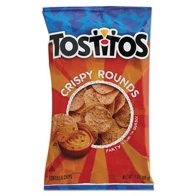 View larger image of Tortilla Chips Crispy Rounds, 3 oz Bag, 28/Carton