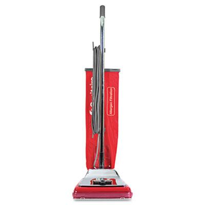 View larger image of TRADITION Bagged Upright Vacuum, 7 Amp, 17.5 lb, Chrome/Red
