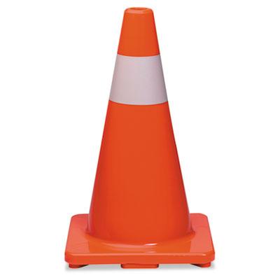 View larger image of Traffic Cone, 18h x 10w x 10d, Orange/Silver