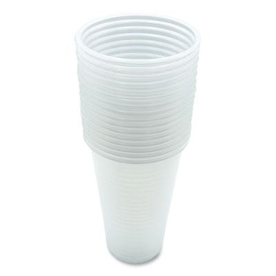View larger image of Translucent Plastic Cold Cups, 20 oz, Clear, 50/Pack
