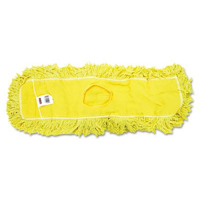 View larger image of Trapper Commercial Dust Mop, Looped-end Launderable, 5" x 24", Yellow