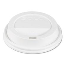 Traveler Cappuccino Style Dome Lid, Fits 10oz Cups, White, 100/Pack, 10 Packs/Carton