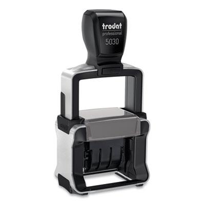 View larger image of Trodat Professional Stamp, Dater, Self-Inking, 1 5/8 x 3/8, Black