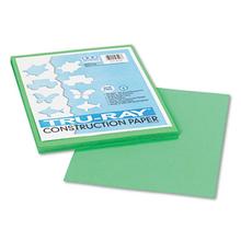 Tru-Ray Construction Paper, 76lb, 9 x 12, Festive Green, 50/Pack