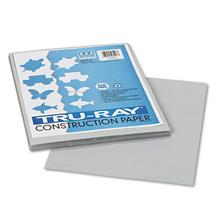 Tru-Ray Construction Paper, 76lb, 9 x 12, Gray, 50/Pack