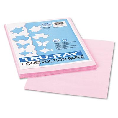 View larger image of Tru-Ray Construction Paper, 76lb, 9 x 12, Pink, 50/Pack