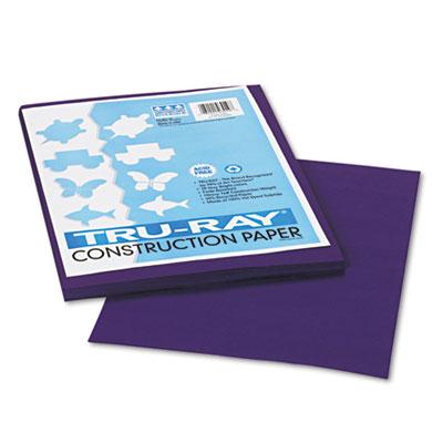 View larger image of Tru-Ray Construction Paper, 76lb, 9 x 12, Purple, 50/Pack