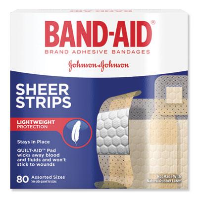 View larger image of Tru-Stay Sheer Strips Adhesive Bandages, Assorted, 80/Box