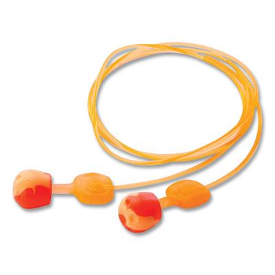 View larger image of TrustFit Pod Corded Reusable Foam Earplugs, One Size Fits Most, 28 dB NRR, Orange, 1,000/Carton