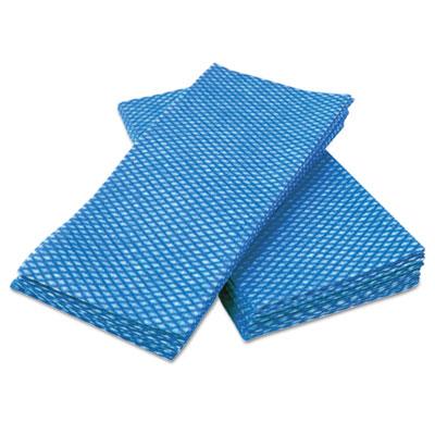 View larger image of Tuff-Job Foodservice Towels, Blue/white, 12 X 24, 200/carton