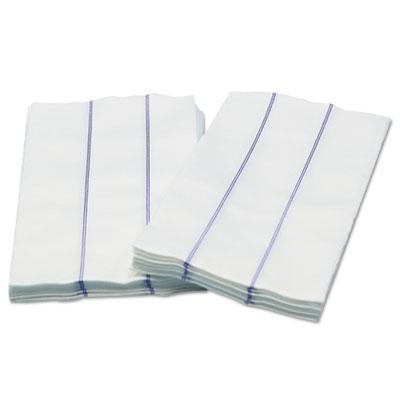 View larger image of Tuff-Job Foodservice Towels, White/blue, 13 X 24, 1/4 Fold, 72/carton