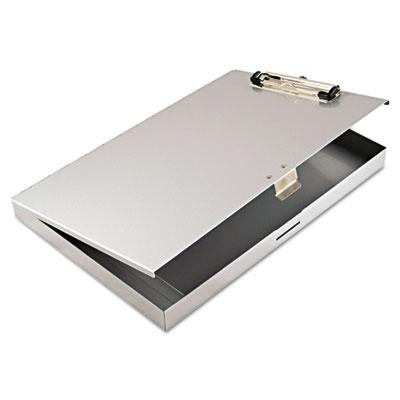 View larger image of Tuffwriter Recycled Aluminum Storage Clipboard, 0.5" Clip Capacity, Holds 8.5 x 11 Sheets, Silver