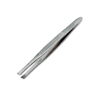 View larger image of Tweezers, Stainless Steel, 3"