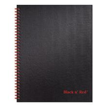 Hardcover Twinwire Notebooks, SCRIBZEE Compatible, 1-Subject, Wide/Legal Rule, Black Cover, (70) 11 x 8.5 Sheets