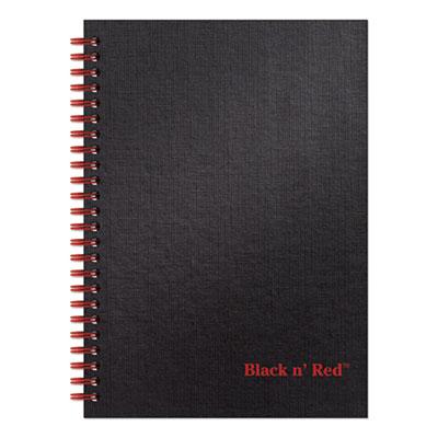 View larger image of Hardcover Twinwire Notebooks, SCRIBZEE Compatible, 1-Subject, Wide/Legal Rule, Black Cover, (70) 8.25 x 5.88 Sheets