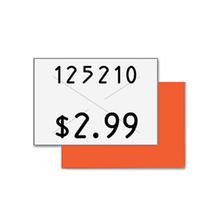 Two-Line Pricemarker Labels, 0.44 x 0.81, White, 1,000/Roll, 3 Rolls/Box