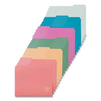 View larger image of U-Eco Poly File Folders, 1/3 Cut Tabs: Assorted, Letter Size, 0.5" Expansion, Assorted Colors, 24/Pack