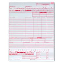 UB04 Hospital Insurance Claim Form for Laser Printers, One-Part (No Copies), 8.5 x 11, 2,500 Forms Total