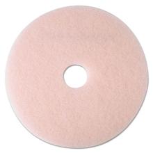 Ultra High-Speed Eraser Floor Burnishing Pad 3600, 24" Diameter, Pink, 5/Carton