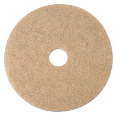 View larger image of Ultra High-Speed Natural Blend Floor Burnishing Pads 3500, 21" Dia., Tan, 5/CT
