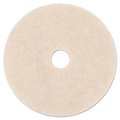 View larger image of Ultra High-Speed TopLine Floor Burnishing Pads 3200, 20" Dia., White/Amber, 5/CT