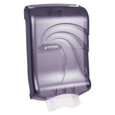 View larger image of Ultrafold Multifold/c-Fold Towel Dispenser, Oceans, 11.75 X 6.25 X 18, Transparent Black Pearl