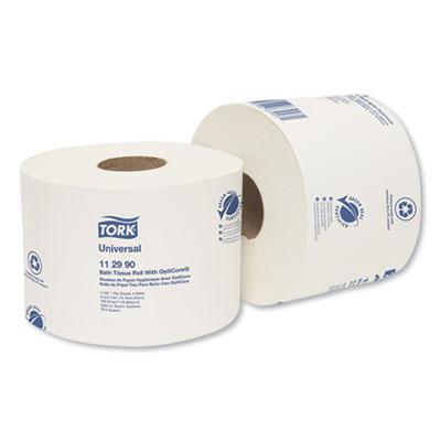 View larger image of Universal Bath Tissue Roll with OptiCore, Septic Safe, 1-Ply, White, 1,755 Sheets/Roll, 36/Carton