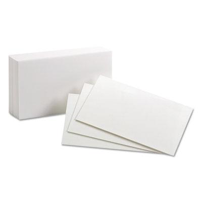View larger image of Unruled Index Cards, 3 x 5, White, 100/Pack