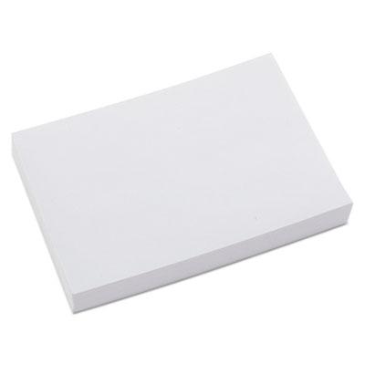 View larger image of Unruled Index Cards, 4 x 6, White, 100/Pack