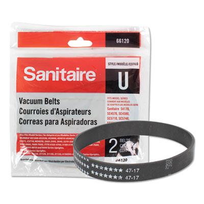 View larger image of Upright Vacuum Replacement Belt, Flat Belt, 2/Pack