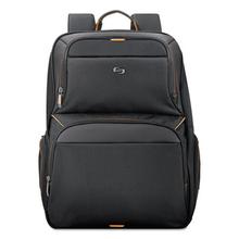Urban Backpack, 17.3", 12 1/2" x 8 1/2" x 18 1/2", Black