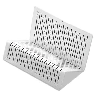 View larger image of Urban Collection Punched Metal Business Card Holder, Holds 50 2 x 3 1/2, White