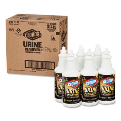 View larger image of Urine Remover for Stains and Odors, 32 oz Pull top Bottle, 6/Carton
