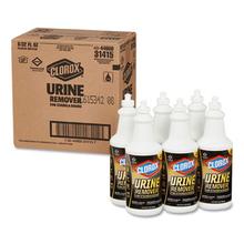 Urine Remover for Stains and Odors, 32 oz Pull top Bottle, 6/Carton