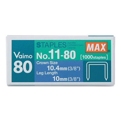 View larger image of Vaimo 11 Staples, 0.38" Leg, 0.5" Crown, Steel, 1,000/Box