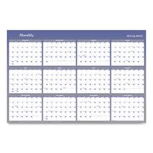 Vertical/Horizontal Erasable Quarterly/Monthly Wall Planner, 32 x 48, 12-Month (Jan-Dec): 2023