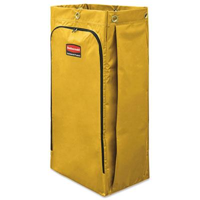View larger image of Vinyl Cleaning Cart Bag, 34 gal, 17.5" x 33", Yellow