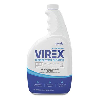 View larger image of Virex All-Purpose Disinfectant Cleaner, Lemon Scent, 32 Oz Spray Bottle, 4/carton