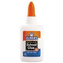 Washable School Glue, 1.25 oz, Dries Clear