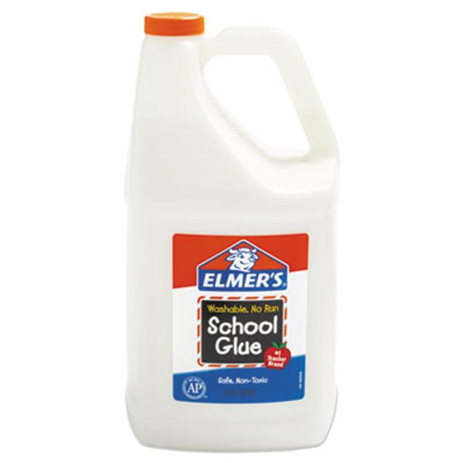 Washable School Glue, 1 gal, Dries Clear - Supply Box