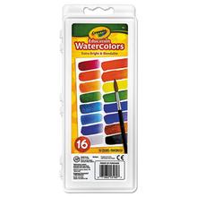 Watercolors, 16 Assorted Colors