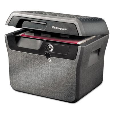 View larger image of Waterproof Fire-Resistant File, 0.66 cu ft,16.63w x 13.88d x 14.13h, Charcoal Gray